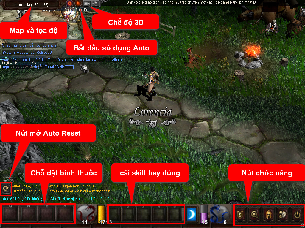 Chức năng chính của Game MU Đẳng Cấp